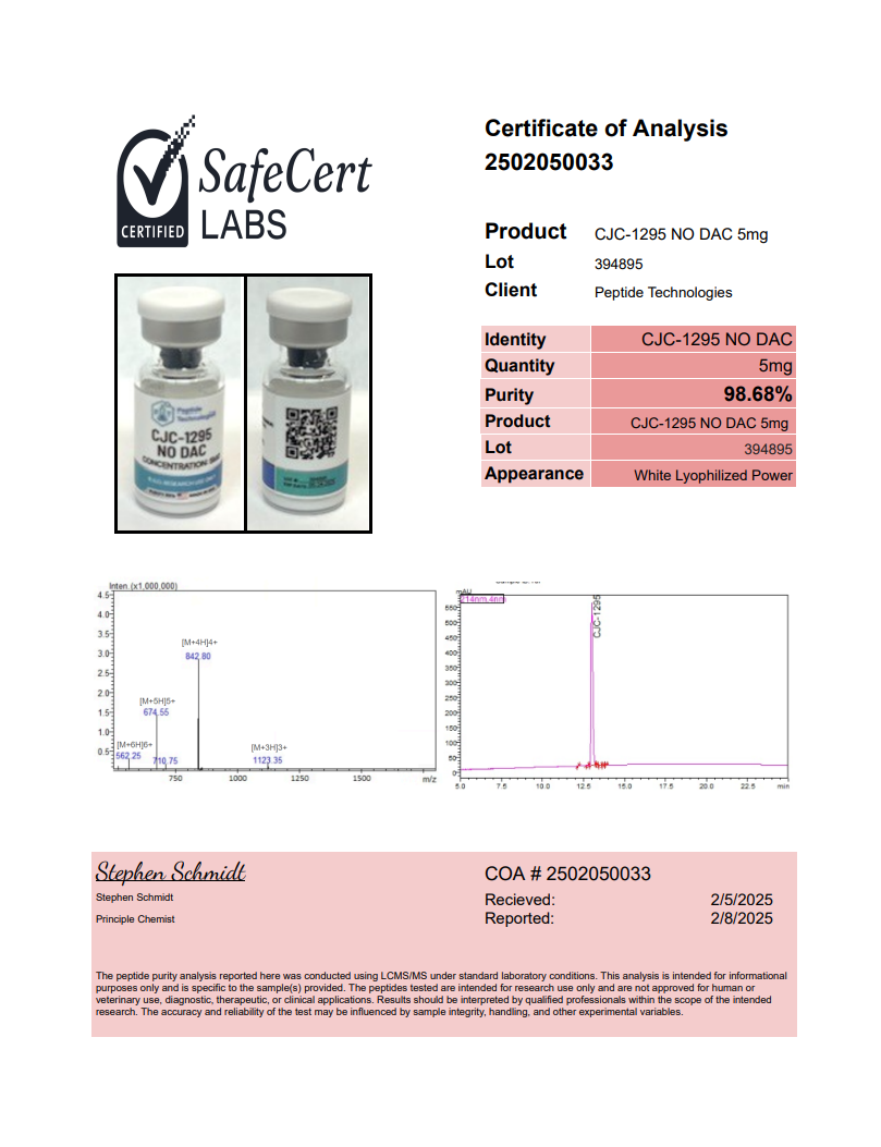 CJC-1295 no DAC 5mg - Image 2
