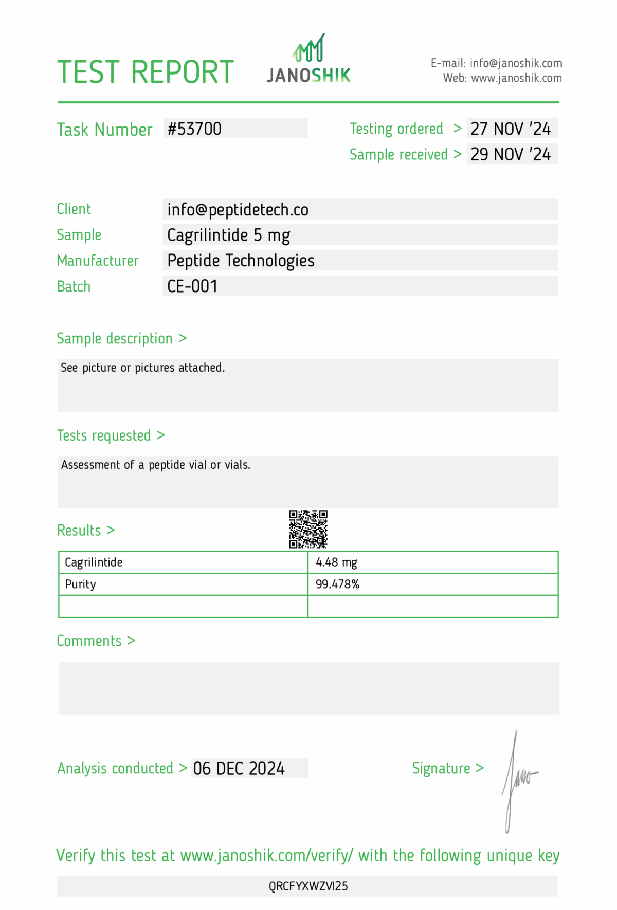 Cagrilintide 10mg - Image 2