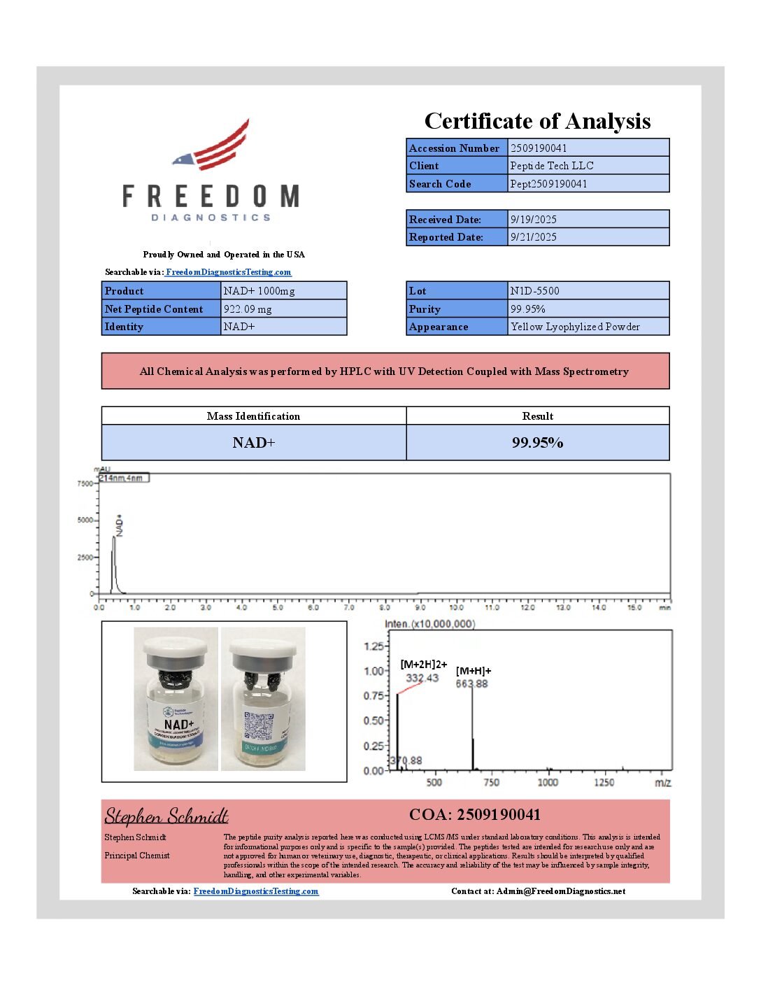 NAD+ 1000mg - Image 2