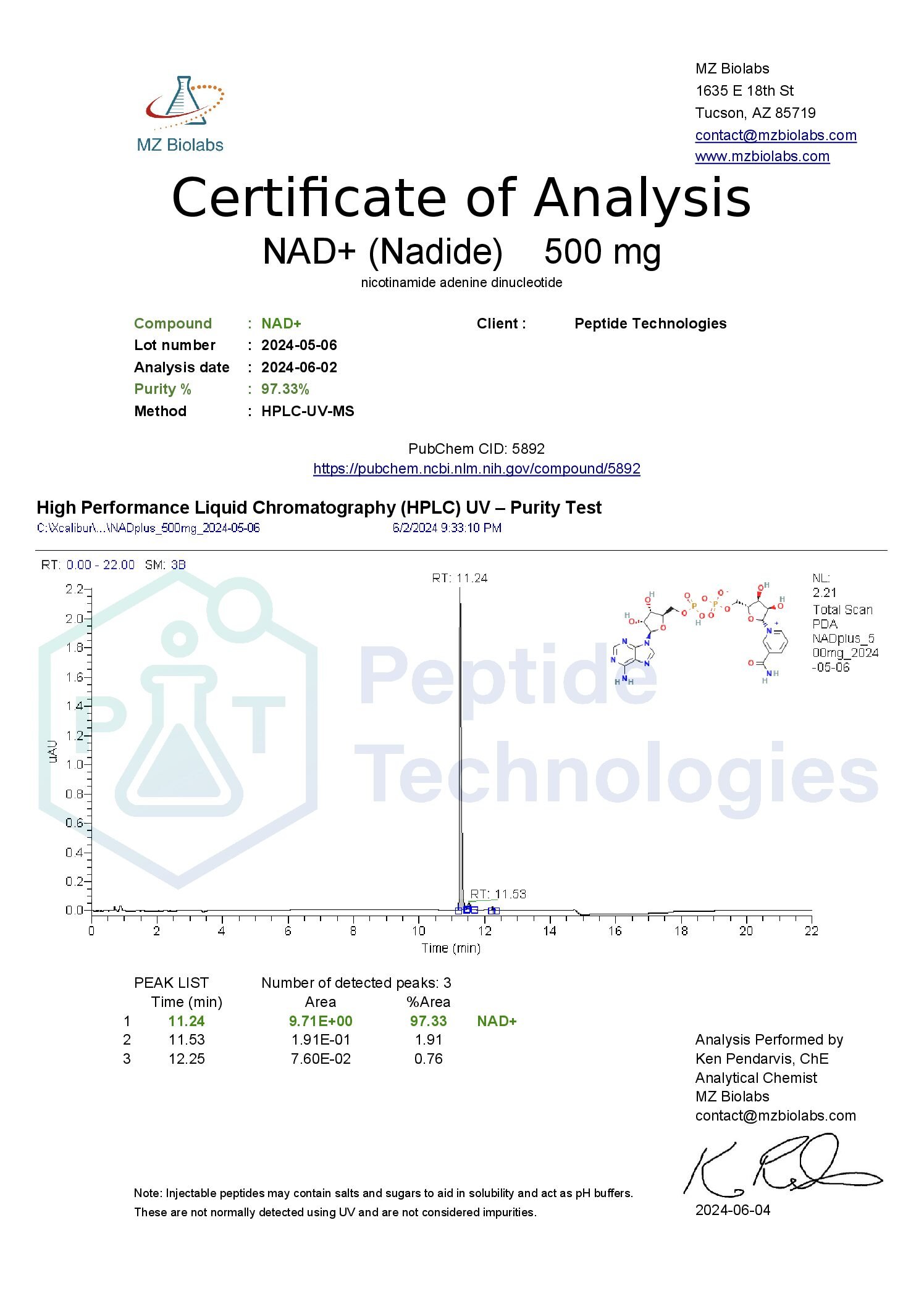 NAD+ 500mg - Image 5