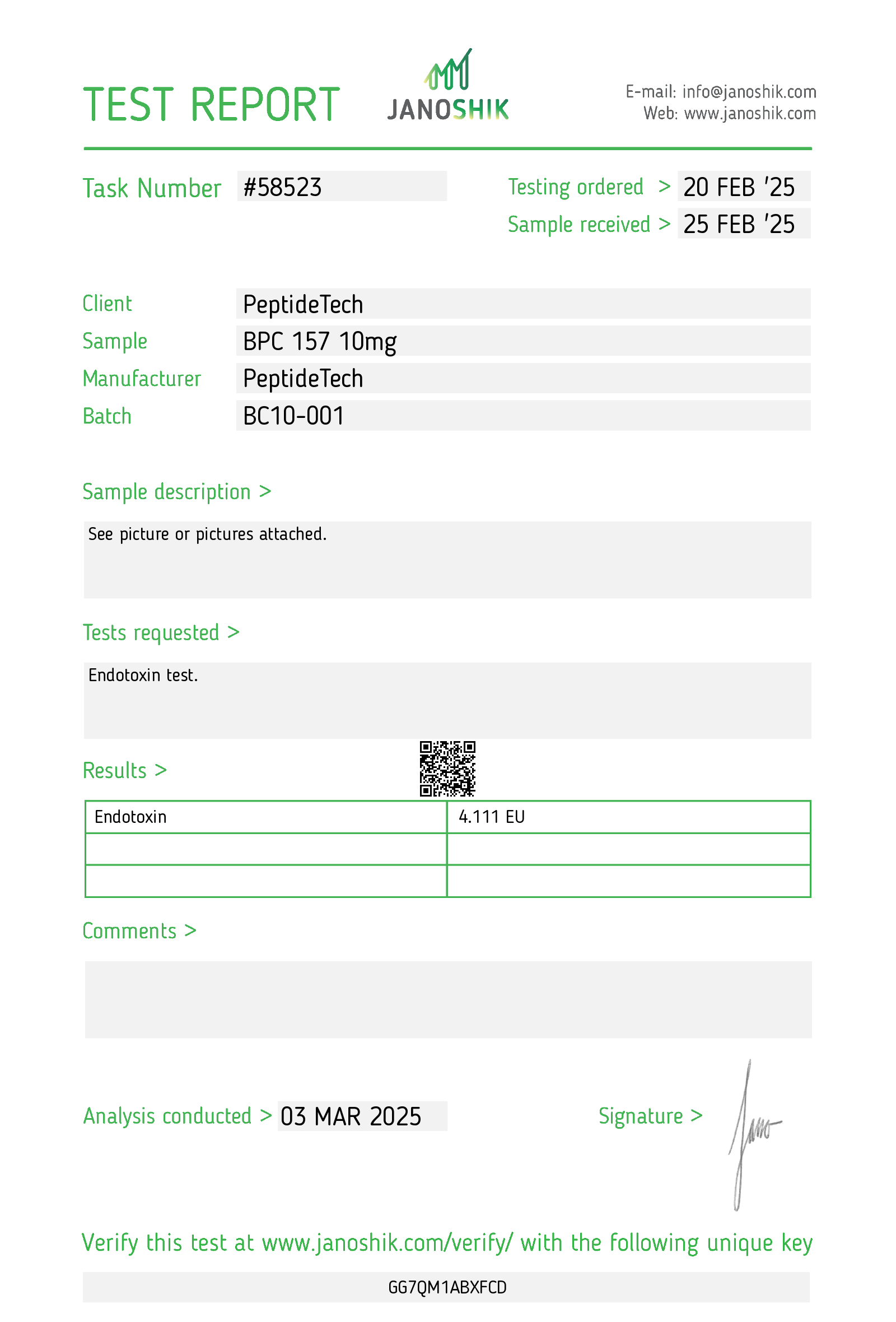 BPC 157 10mg - Image 3