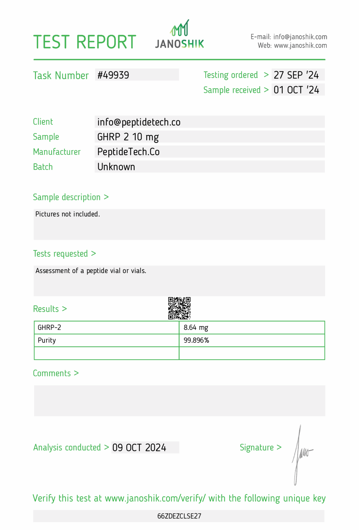 GHRP-2 10mg - Image 2