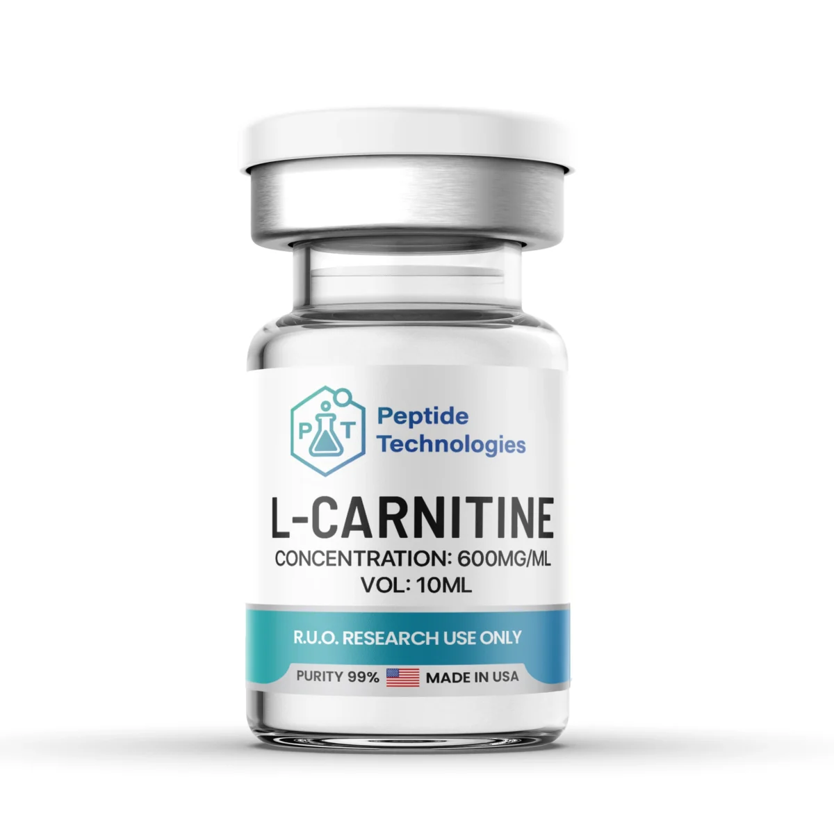 L-Carnitine 600 mg/ml (20mL volume) (liquid) - Image 3