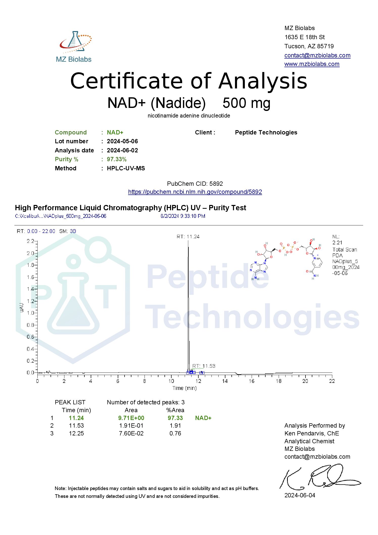 NAD+ 500mg - Image 5