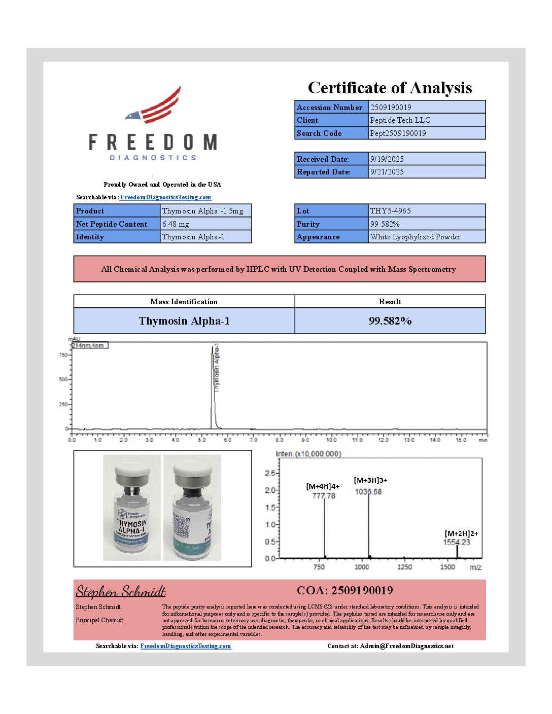 Thymosin Alpha-1 5mg - Image 2