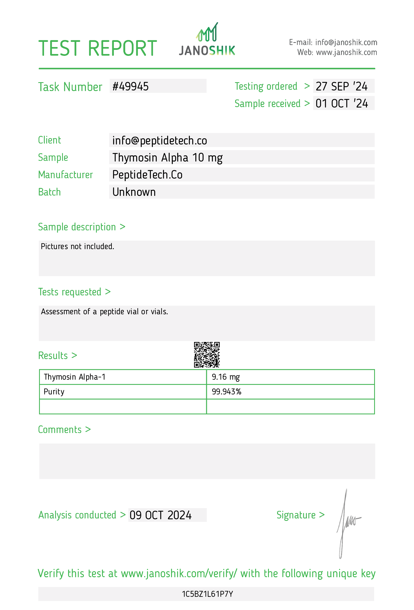 Thymosin Alpha-1 5mg - Image 3